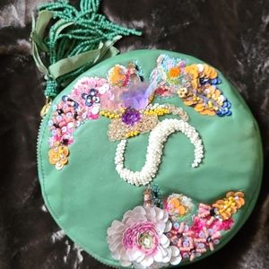 NWOT Anthropologie S monogram bag
